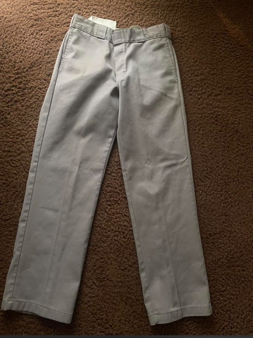 Dickies Men's Straight Chinos in Gray - Picture 2 of 3